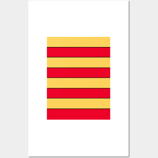 Partick Thistle Red and Yellow Hoops Home 2000 Posters and Art